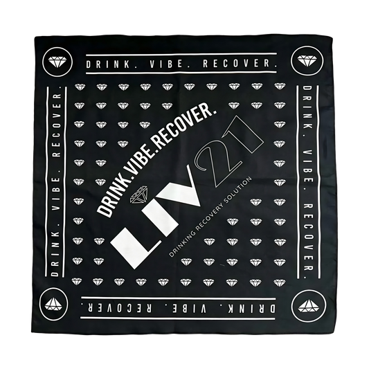 liv21 black bandana