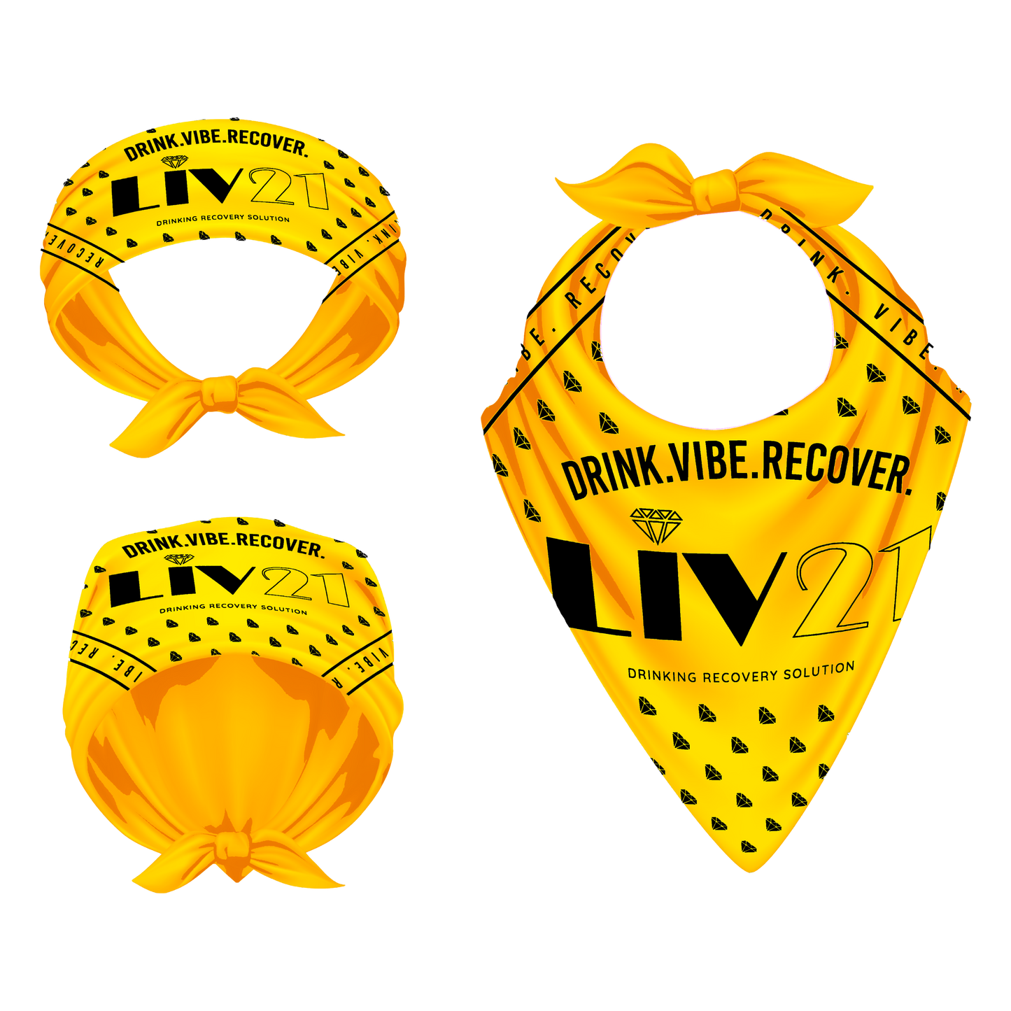 gold bandana justliv21
