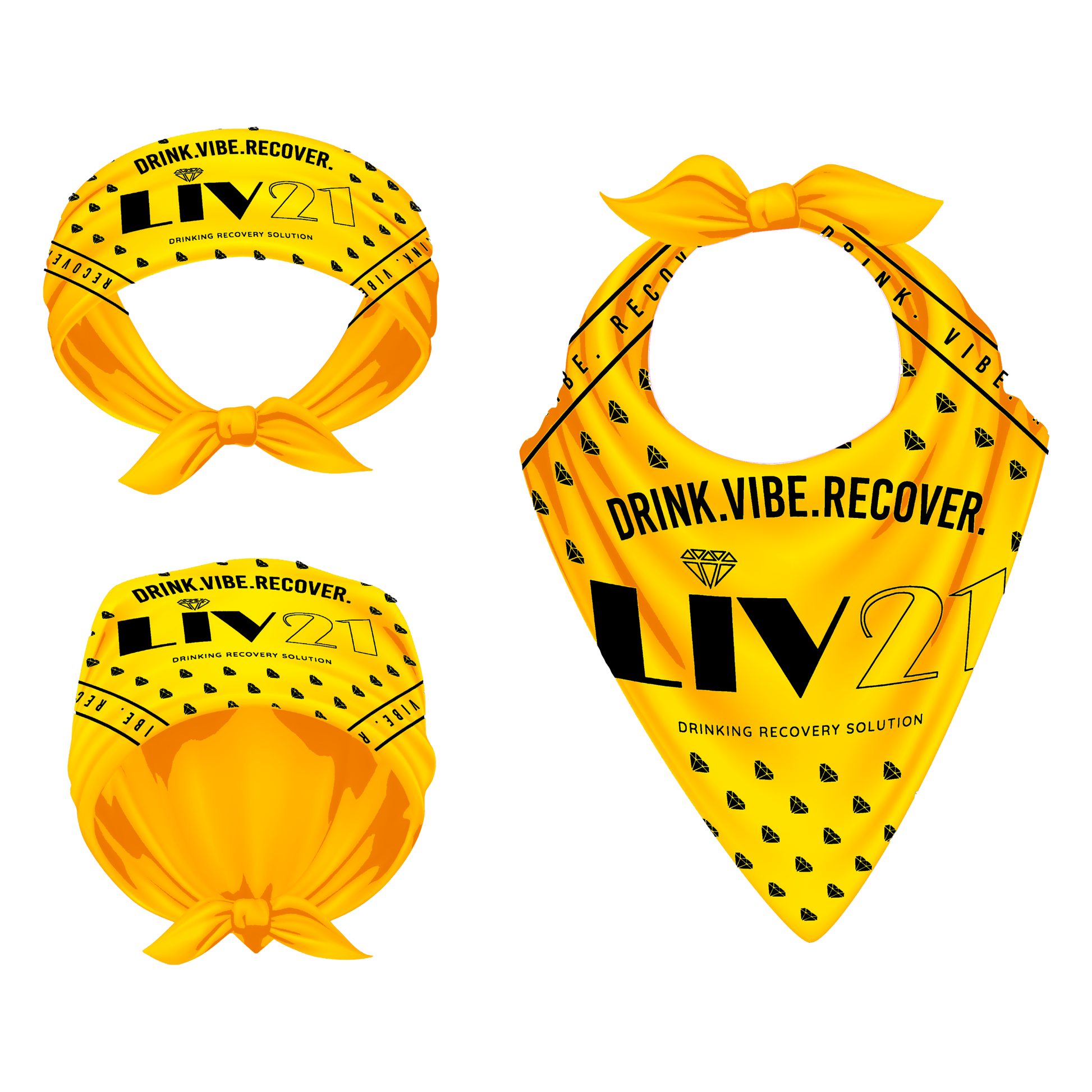 gold bandana justliv21